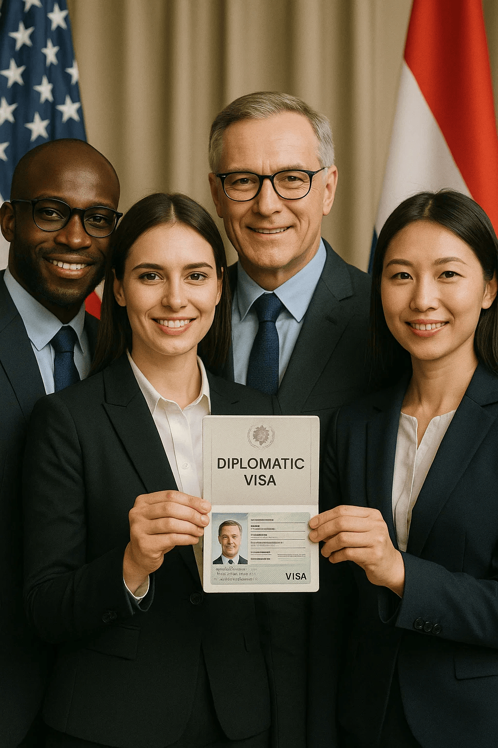 Diplomatic Visa service illustration